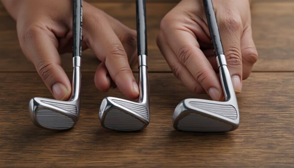 Grip de club : la taille selon la main