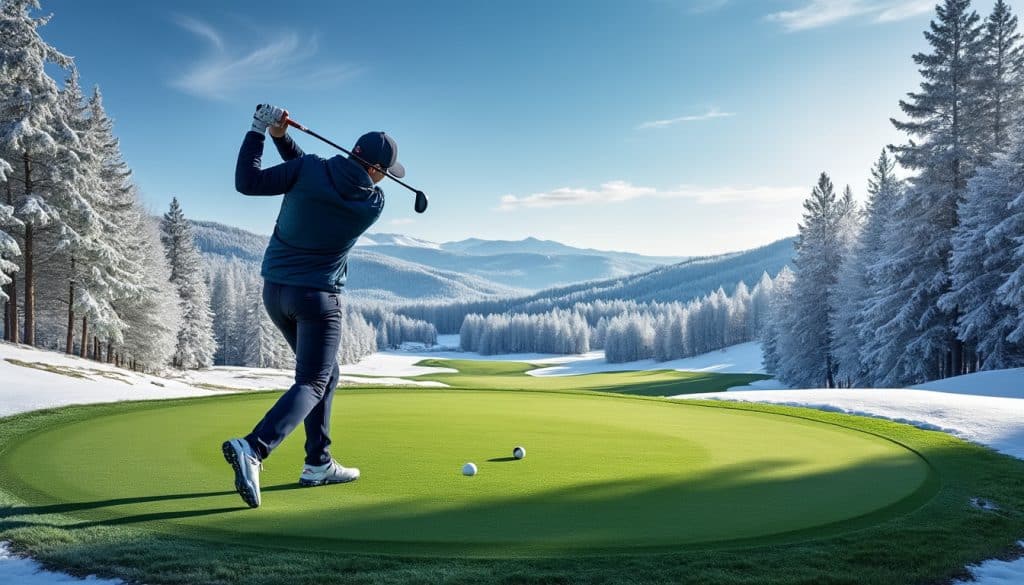 Golf en hiver : où et comment continuer à jouer